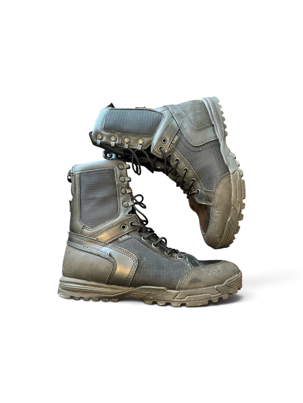 5.11 Tactical Black Men’s Zip & Lace-Up Tactical Boots